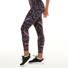 Load image into Gallery viewer, Signature On Purple Splash Leggings (No Pocket)