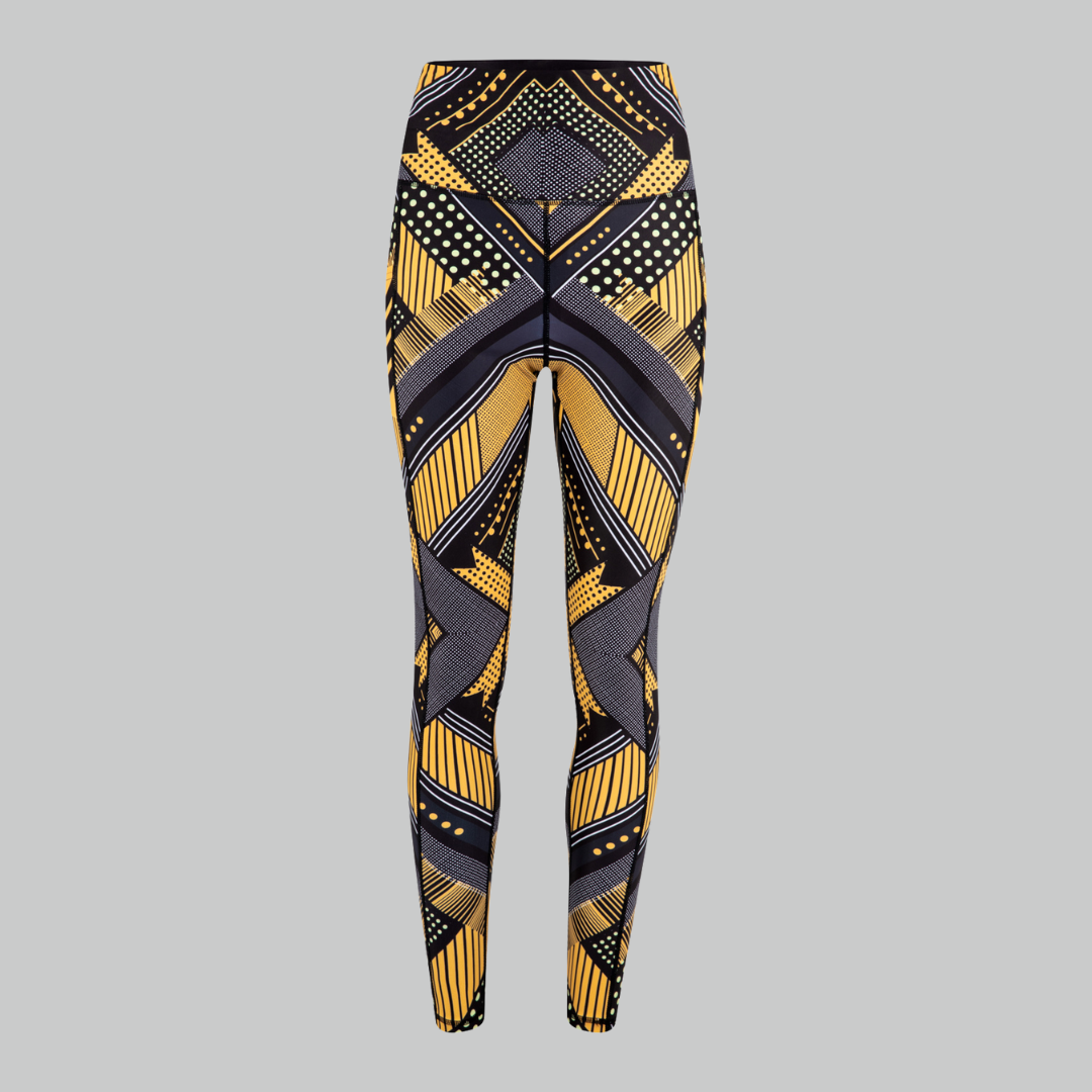 Soko Ankara Yellow Vibrant Leggings