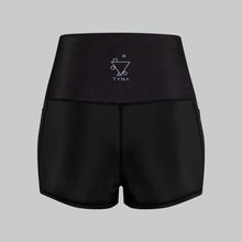 Load image into Gallery viewer, Women’s TYNA Activewear booty shorts with Ankara print – sweat-wicking and sculpting fit