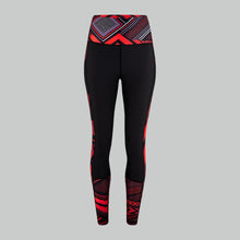 Load image into Gallery viewer, High-waisted Butiful leggings with pockets and African-inspired Ankara print – TYNA Activewear