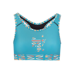 Batiq Cyan Sports Bra