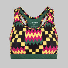 Load image into Gallery viewer, Kayentee on Green Sports Bra
