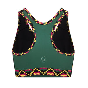 Kayentee on Green Sports Bra