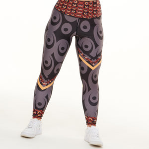 Siefay On Iron Red Splash Leggings
