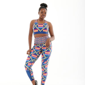 Kayentee Cerulean Vibrant Leggings