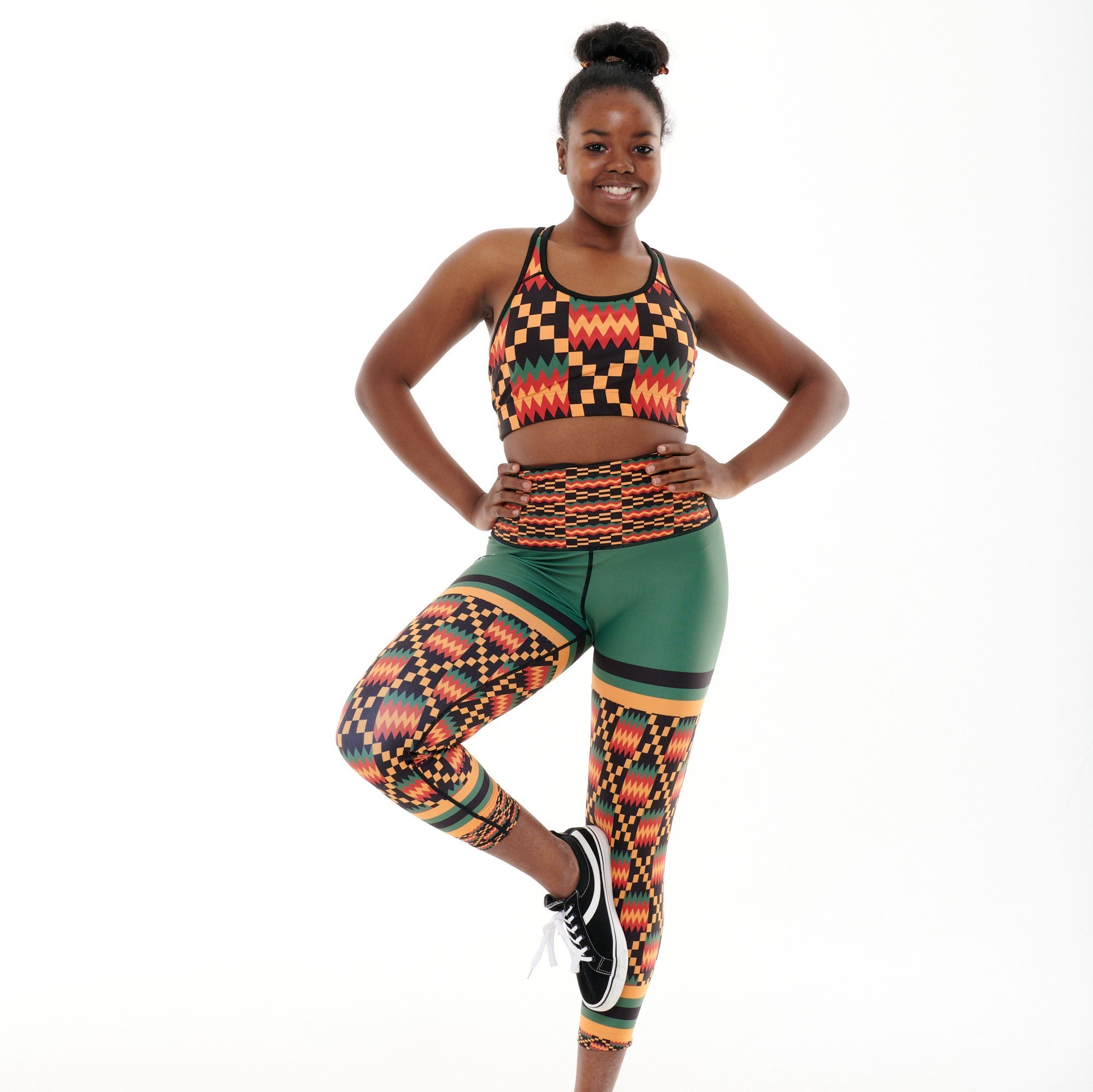 African Print Inspired Leggings And Top African Print,, 55% OFF