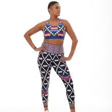 Load image into Gallery viewer, Kayentee Cerulean Splash Leggings