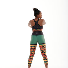 Load image into Gallery viewer, Kayentee On Green Funky Leggings