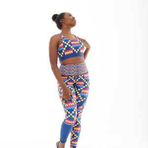 Kayentee Cerulean Vibrant Leggings