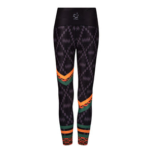 Kayentee On Green Splash Leggings