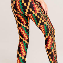 Load image into Gallery viewer, African Print Leggings