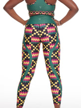 Load image into Gallery viewer, Kayentee Green Vibrant Leggings