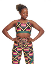Load image into Gallery viewer, Kayentee on Green Sports Bra