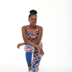 Kayentee Cerulean Vibrant Leggings