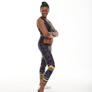 Kayentee On Green Splash Leggings