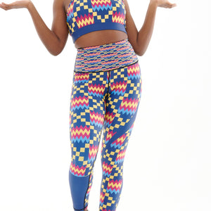 Kayentee Cerulean Vibrant Leggings